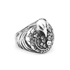 Viking Eagle Punk Biker Ring — Stainless Steel