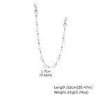 Black Pentagram Pants Chain — Stainless Steel