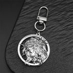 Jesus Crown of thorns Men's Necklace Stainless Steel Gold Color Chain Crucifix Medal Male Neckalces Religious Jewelry