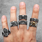 Skull Ring — Stainless Steel