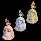 Aokaishen Iced Out Jesus Prayer Necklace Pendant for Men 5A Cubic Zirconia Gold Plated Hip Hop Jewelry