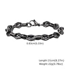 Antique Link Chain Bracelet — Stainless Steel