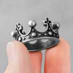 Crown Ring — Stainless Steel
