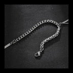 Minimal Bar Bracelet — Stainless Steel