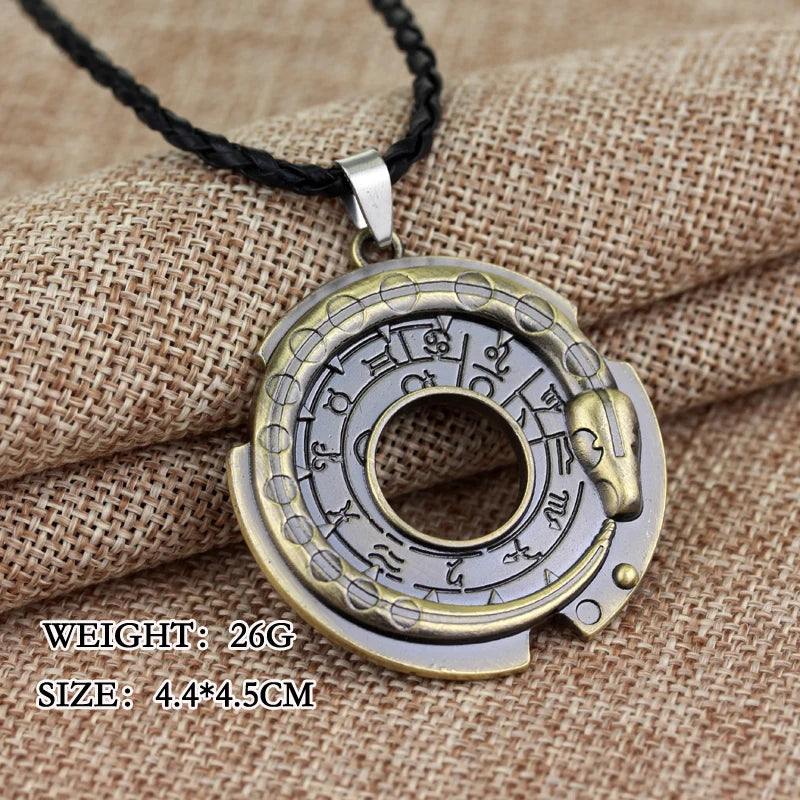 Fashion Metal Alloy Assassins Ezio Cosplay Pendant Necklace Knights Templar Iron Cross Necklaces For Men Women Connor