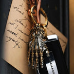 Gothic Mechanical Hand Copper Pendant Necklace