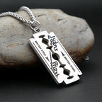 Steel Pendant Punk Music Band Judas Priest Razor