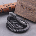 Viking snake vintage punk Necklace for men never fade stainless steel fashion Jewelry hippop street culture