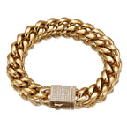 Iced Out Crystal Bracelet 6-14mm — Stainless