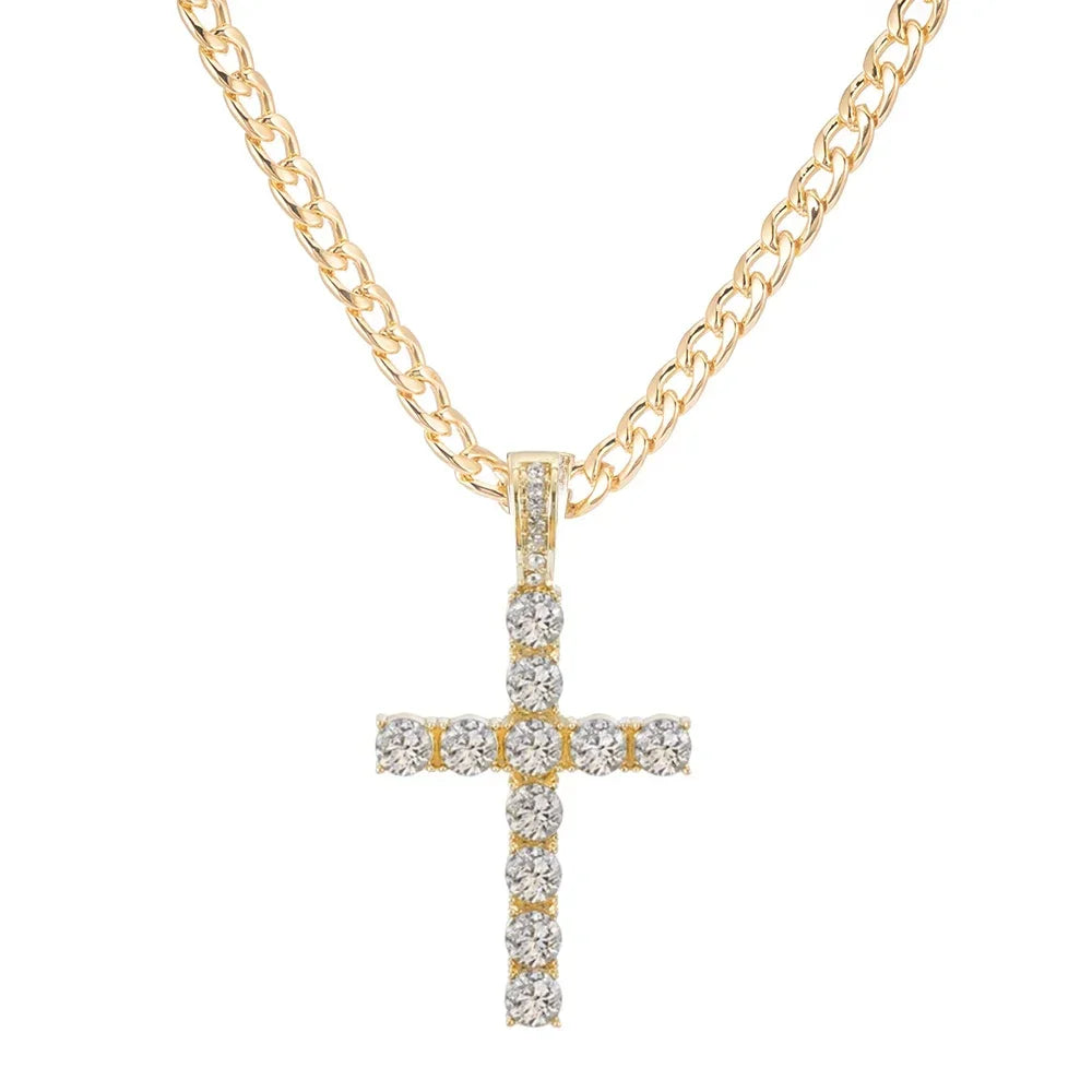 Iced Out Cuban Chain Set — 16mm