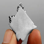 Viking Wolf Head Geri and Freki Necklace — Stainless Steel