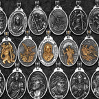 Angel Jesus Virgin Mary Pendant — Stainless Steel