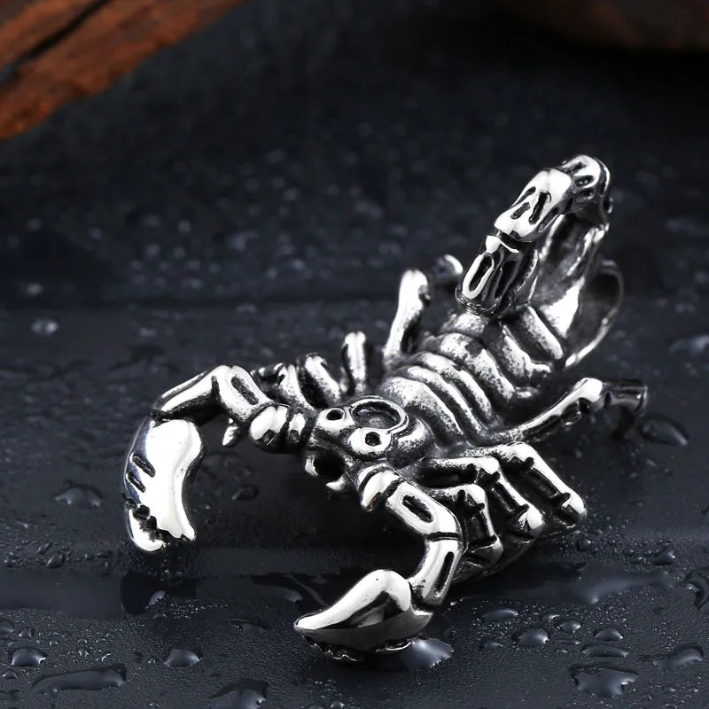 Beier new store 316L Stainless Steel pendant necklace  Animal Scorpion Pendant   jewelry LLBP8-134P