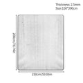 Waterproof Foam Foil Camping Mat EVA Aluminum Insulation Moisture-proof Picnic Pad Portable Beach Tent Floor Camping