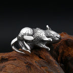 Rat Steel Pendant Vintage Gothic Mouse 316L Animal