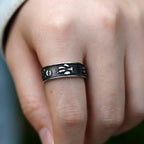 Viking Bear Paw Animal Ring — Stainless Steel
