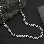Cuban Link Chain Set 7mm Wide — 2 Pcs, 304 Stainless Steel