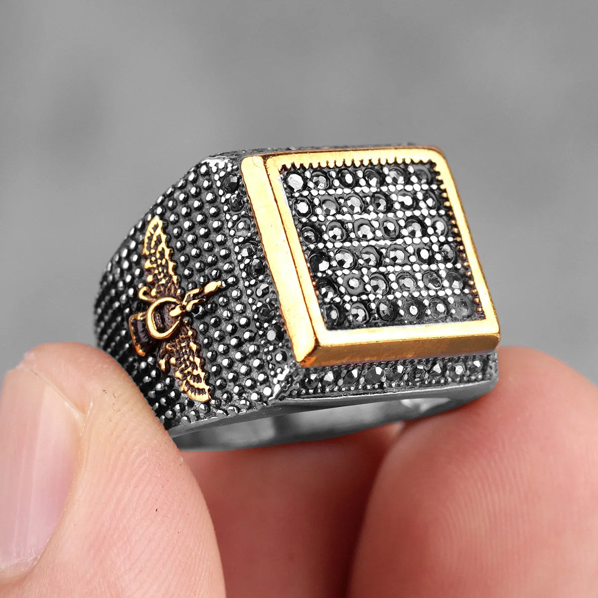 Religion Islam Signet Ring — Stainless Steel