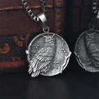 Owl Mascot Pendant — 925 Silver