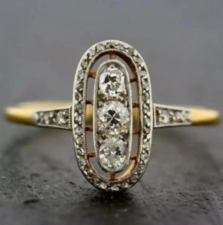 Vintage Stainless Steel Ring