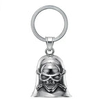 Norse Gods Odin Celtic Knot Motorcycle Bell Necklace Men's Punk Riding Rock Lucky Exorcism Amulet Jewelry