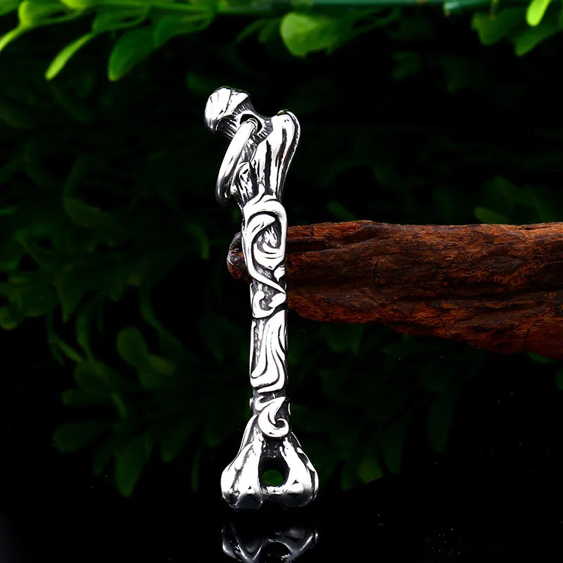 BEIER Punk Rock Fashion Cross Charm Vintage Skull head pendant Chain Fashion jewelry for man women Best Lover gift BP8-479