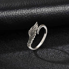 Wings Ring — Stainless Steel Adjustable