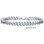 Miami Cuban Link Bracelet — Stainless Steel