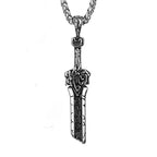 Viking Rune Stainless Steel Pendant Necklace