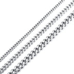 Cuban Chain Necklace 3-7mm — Stainless