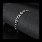 Minimal Bar Bracelet — Stainless Steel
