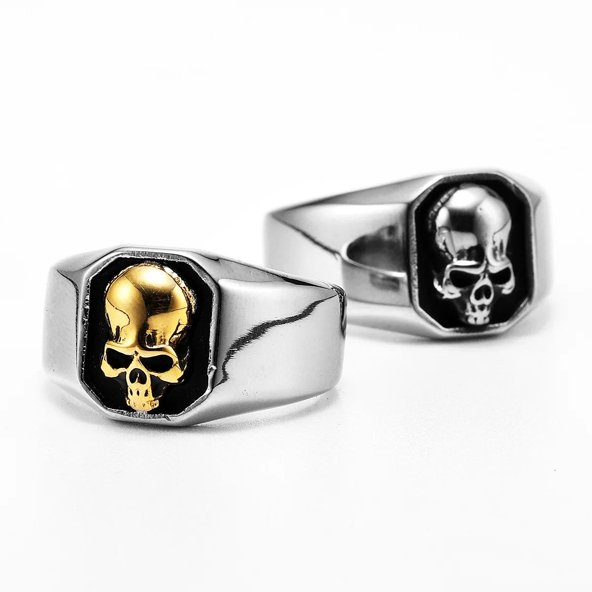 Skull Ring — Stainless Steel