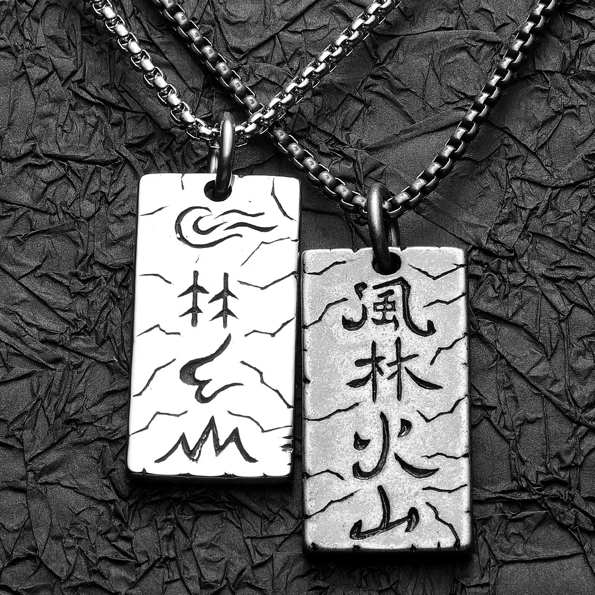Art of War Furinkazan Pendant — Stainless Steel