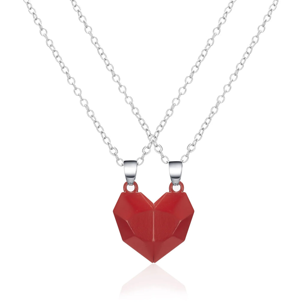 Magnetic Heart Pendant Necklace
