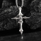 Seraph Warrior Pendant Necklace — Zinc Alloy