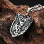 Angel Wings Pendant — Stainless Steel