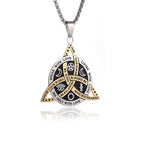 Trendy Mogan David Star Pendant High-Quality Alloy Israel Jewish Star of David Necklace for Men Jewelry