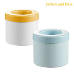 Ice Cube Mold 2 in 1 Ice Trays Large Silicone Ice Bucket Portable Frozen Drink Maker for Whiskey Beer Kitchen Tools