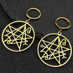 Necronomicon Satan Pendant Necklace — Stainless Steel