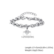 Star Chain Bracelet — Stainless Steel