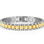 316L Stainless Steel Bracelet For Man Women 15MM Wide Link Watch Chain Men's Bracelets Necklaces Mannen Armband Hand