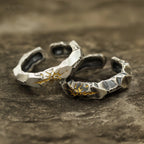 Retro Sun Rune Totem Adjustable Open Ring For Men Punk Gothic Edgy Copper Jewelry Unisex Elegant Vintage Accessories Trendy Gift