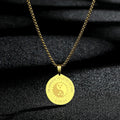 CHENGXUN Dainty Chef Knife Pendant Necklace for Women Men Steel Knife Charm Neck Chain Male Talisman Amulet Protection Jewelry