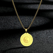 Chef Knife Charm Pendant Necklace — Stainless Steel
