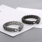 Viking Eagle Vintage Punk Bracelet for men stainless steel fashion Jewelry hippop street culture
