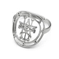 Occult Sigil Steel Ring Astaroth Goetia Finger