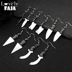 Sword Steel Earrings Gothic Cute Knife Funny Halloween
