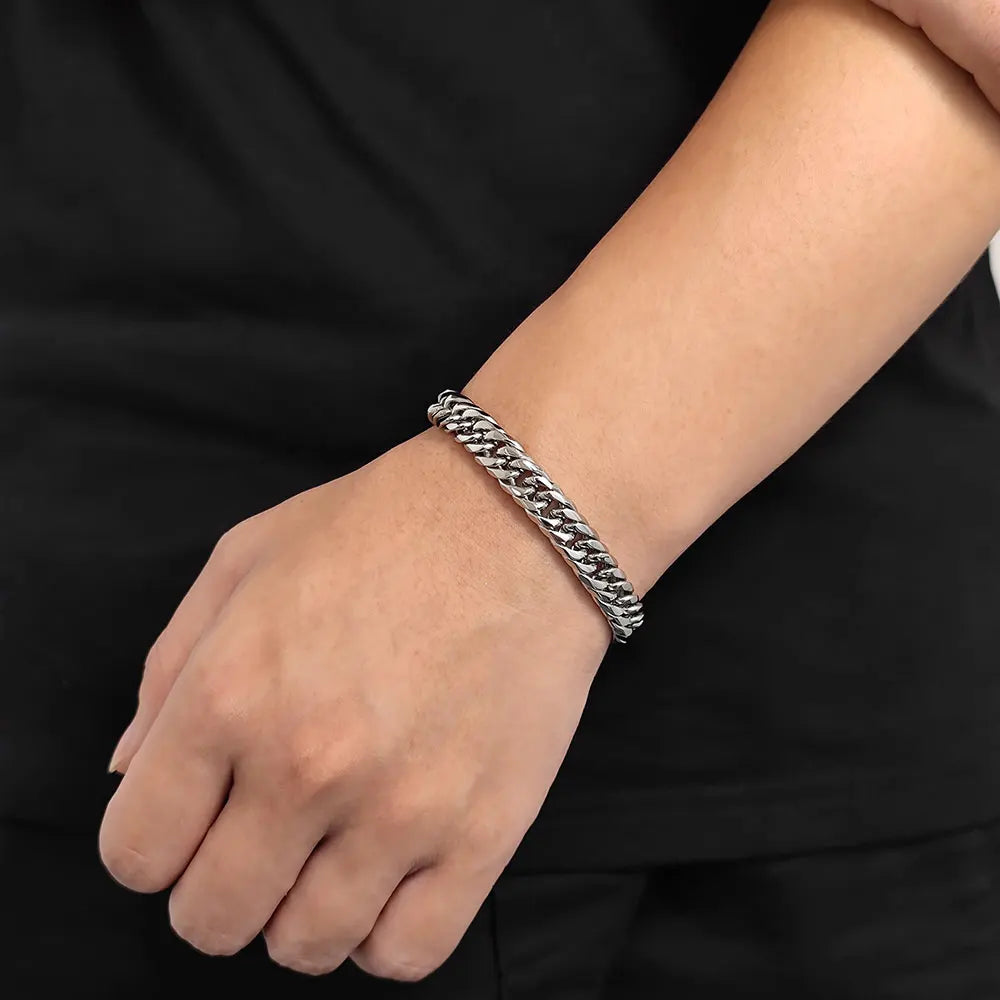 Cuban Chain Bracelet Stainless Steel Miami
