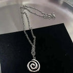 Heart Silver Pendant Necklace