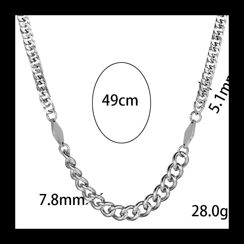 Cuban Chain Necklace — Stainless Steel